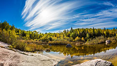 Manitoba river water