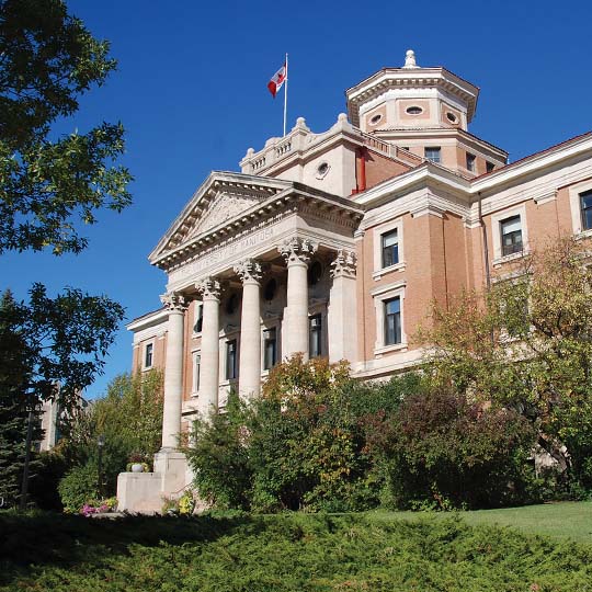 Building at the University of Manitoba